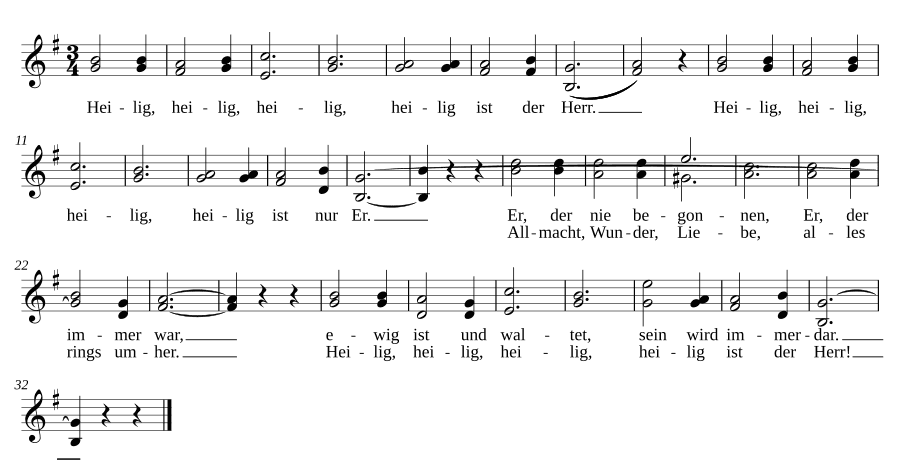 Немецкая месса (Deutsche Messe). D872