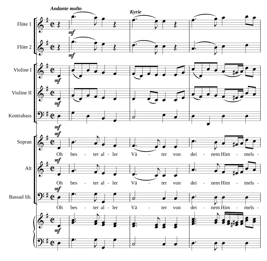 Немецкая месса 1 (Deutsche Messe 1)