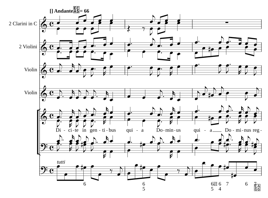 Скажите народам (Dicite in gentibus, MH 364)