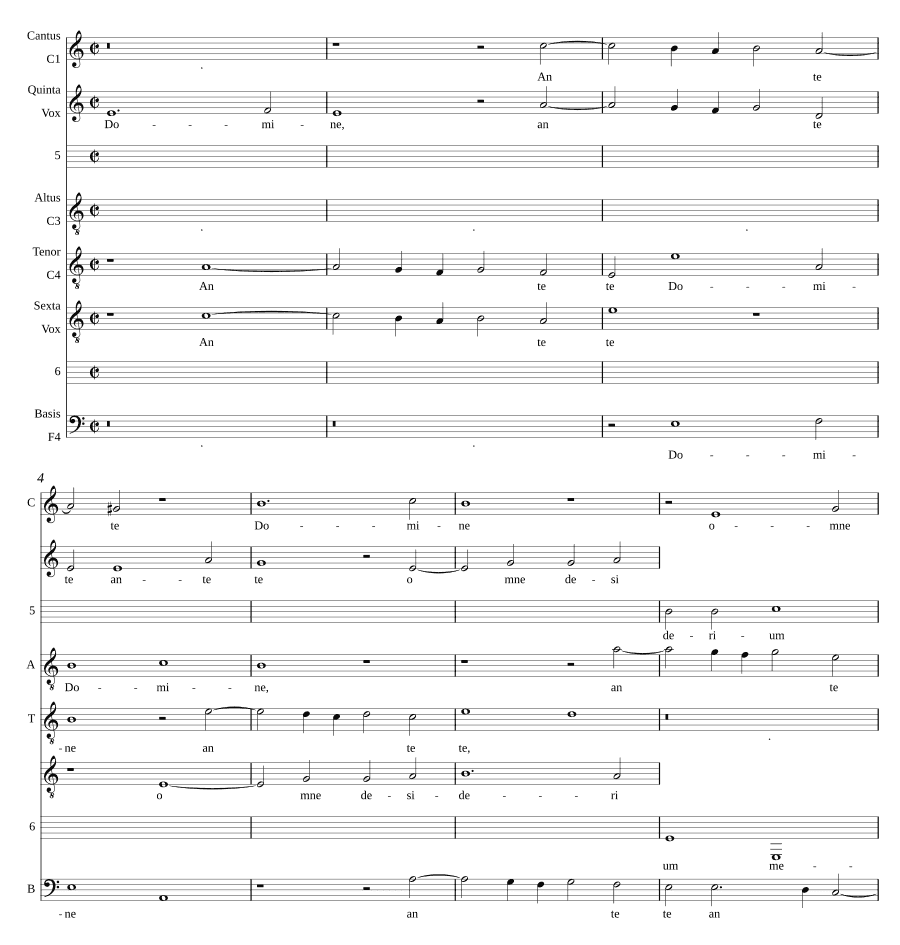Господи, пред Тобою (Domine, ante te)