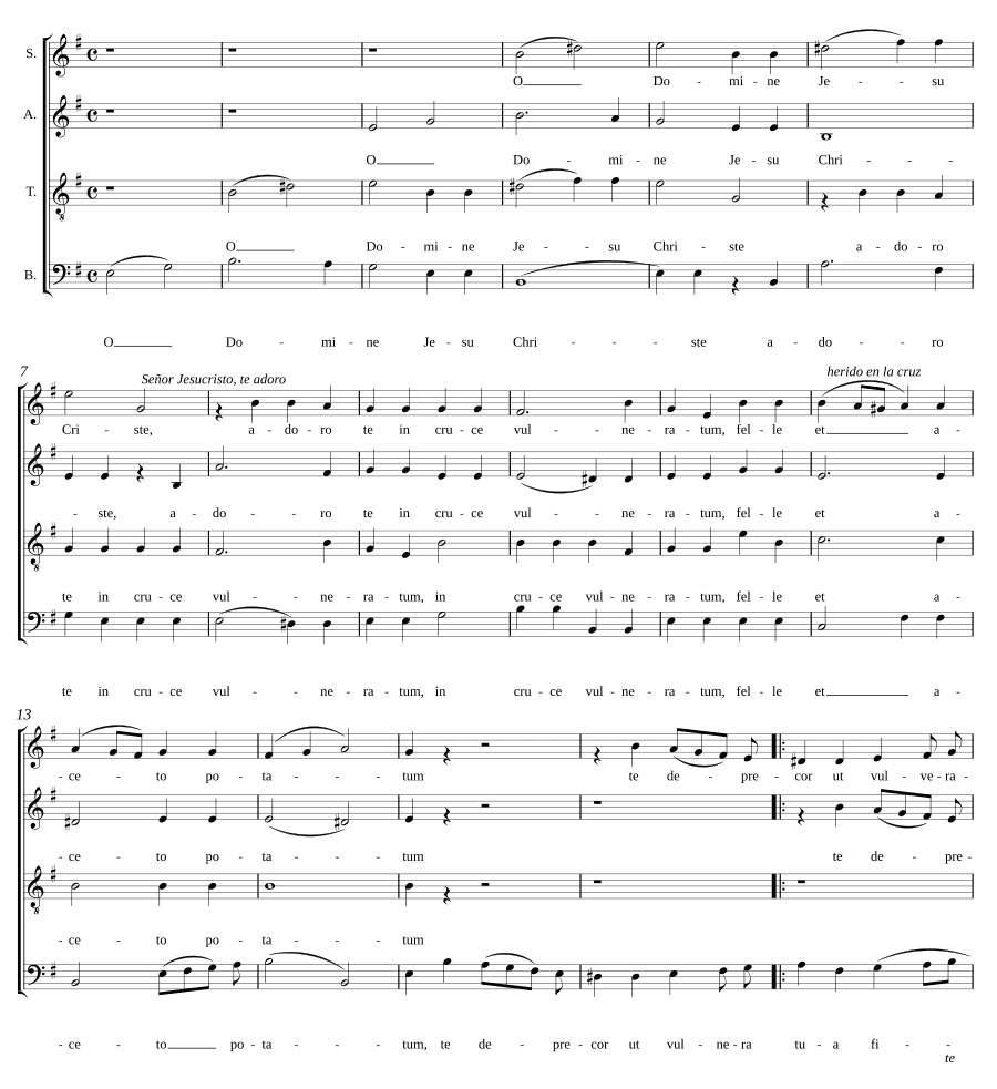 Господи Иисусе Христе (Domine Jesu Christe)