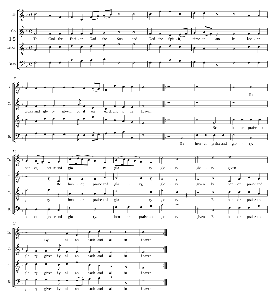 Доксология (Doxology)