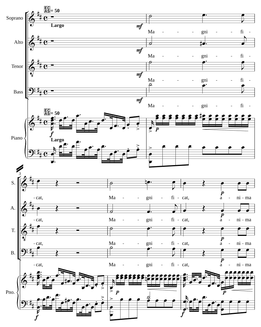 Magnificat in D
