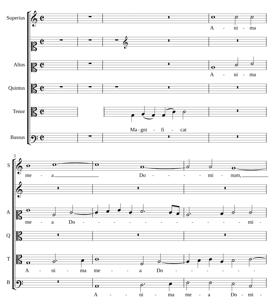 Величит душа моя Господа (Magnificat octavi toni)