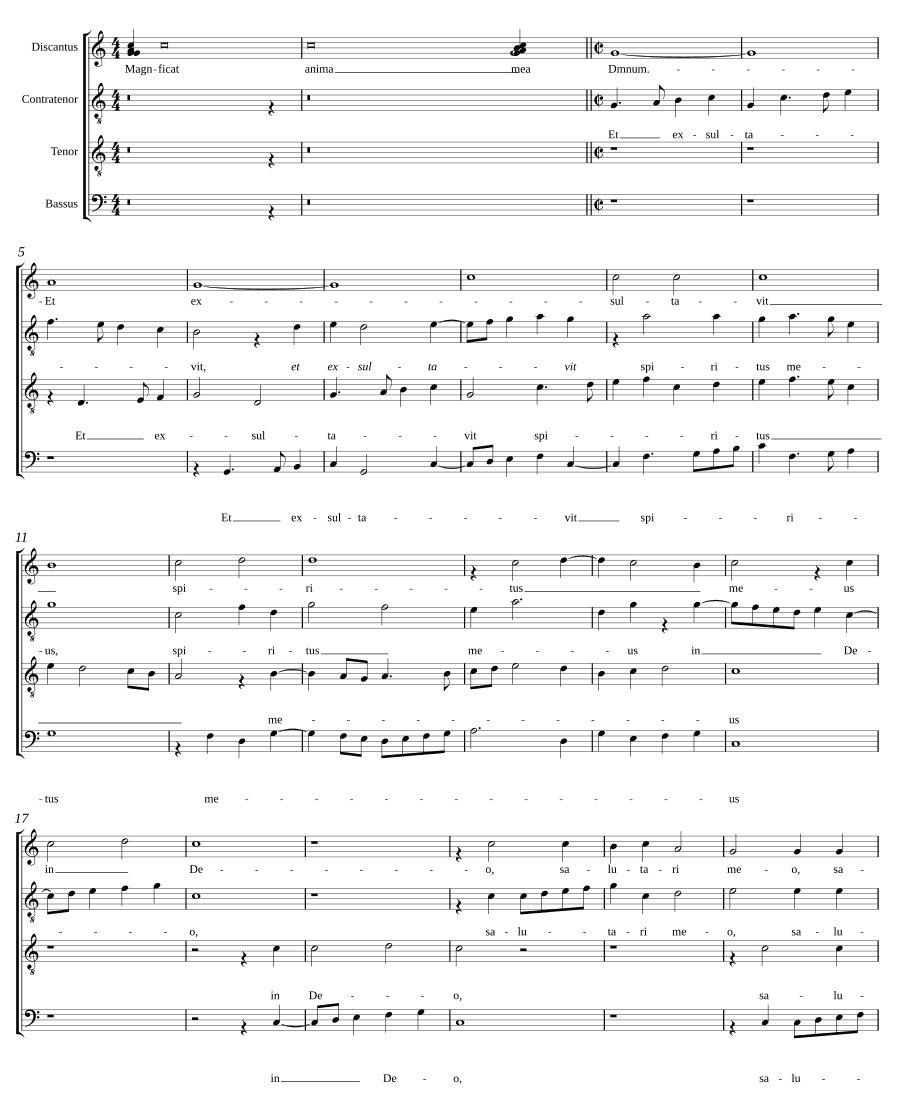 Magnificat восьмого тона (Magnificat octavi toni)