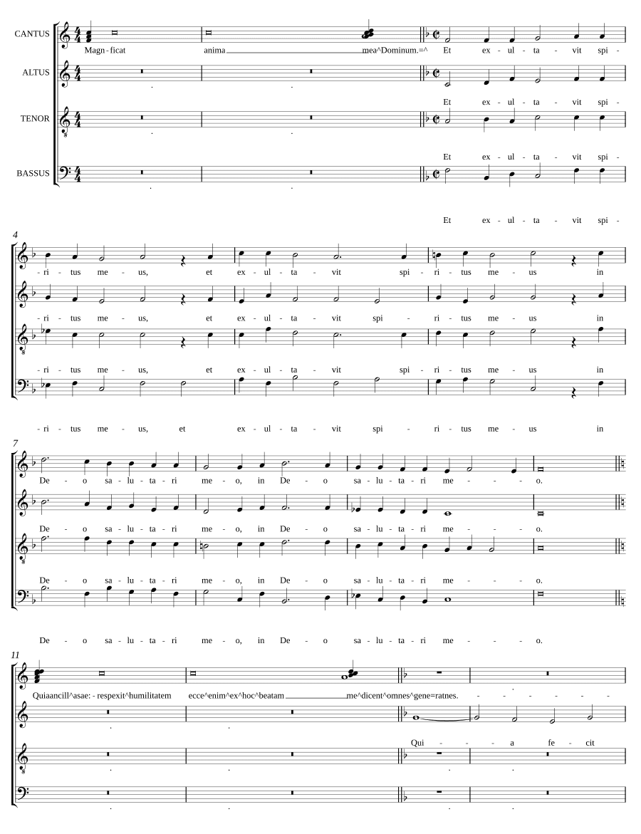 Magnificat пятого тона (Magnificat quinti toni)