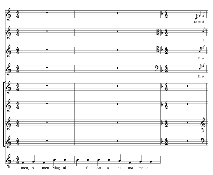 Magnificat второго тона (Magnificat secundi toni)
