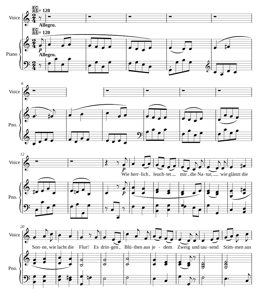 Майская песня, соч. 52 № 4 (Mailied, Op. 52 No. 4)
