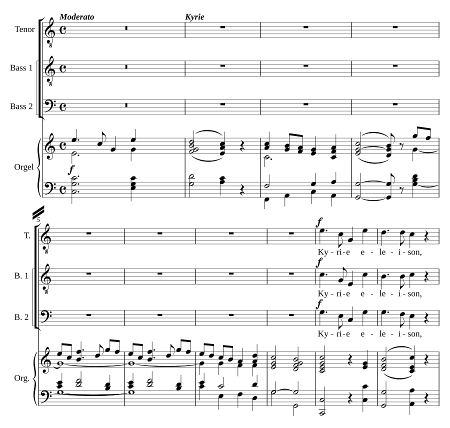 Краткая месса № 5 до мажор (Messe brève n° 5 in C)