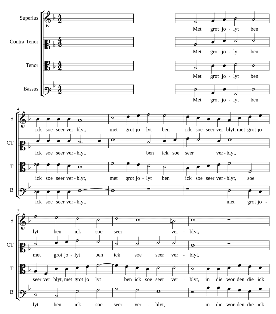 С весёлым настроением (Met grot jolyt)
