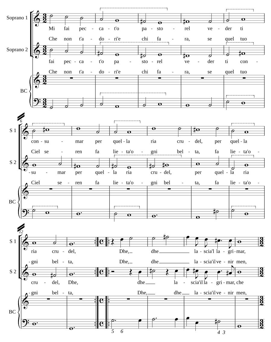Ты согрешаешь (Mi fai peccato)
