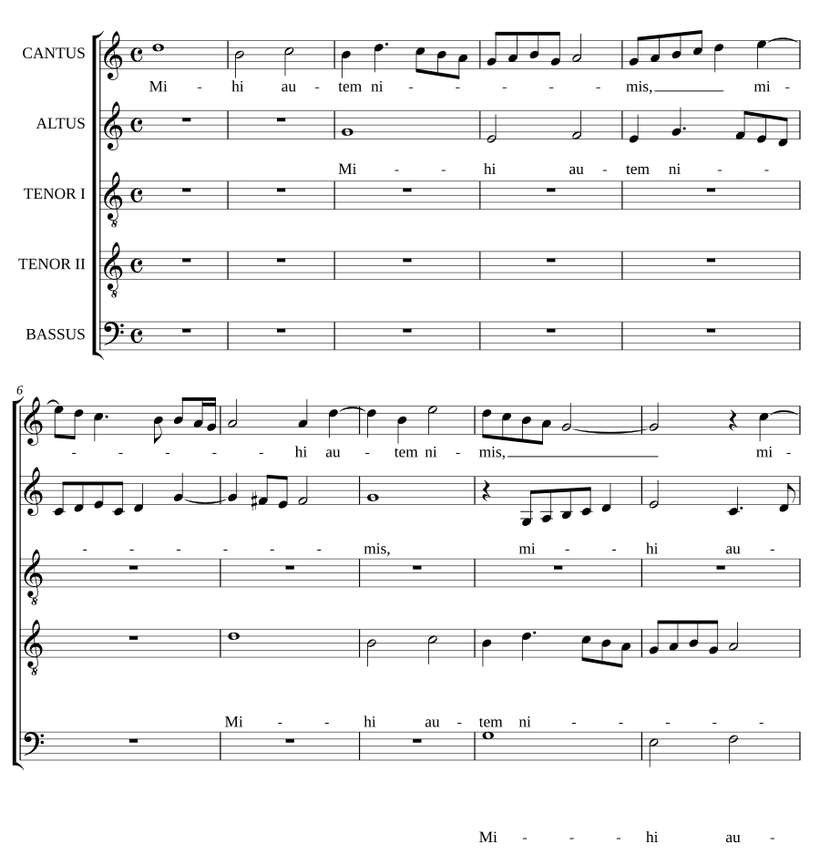 Но мне слишком (Mihi autem nimis)