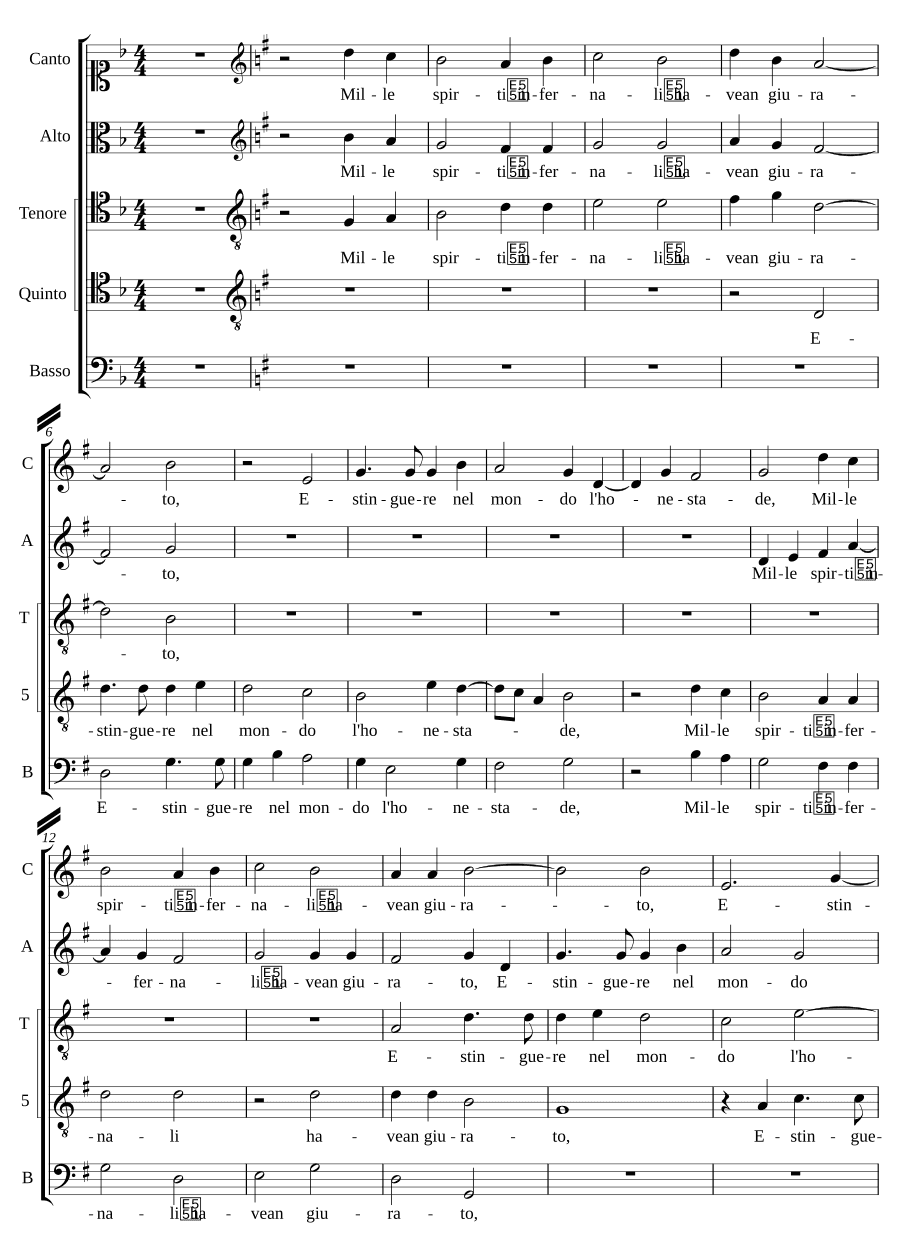 Тысяча адских духов (Mille spirti infernali)