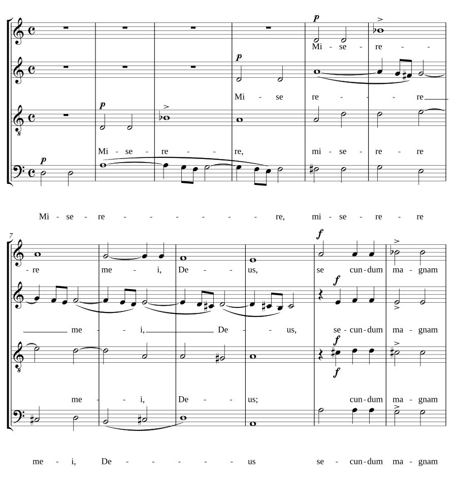 Помилуй меня (Miserere mei)