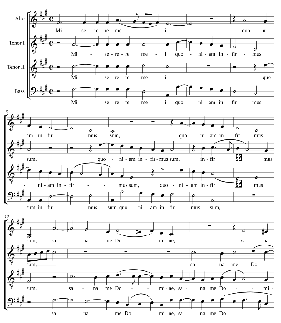 Помилуй меня, Господи (Miserere mei Domine)