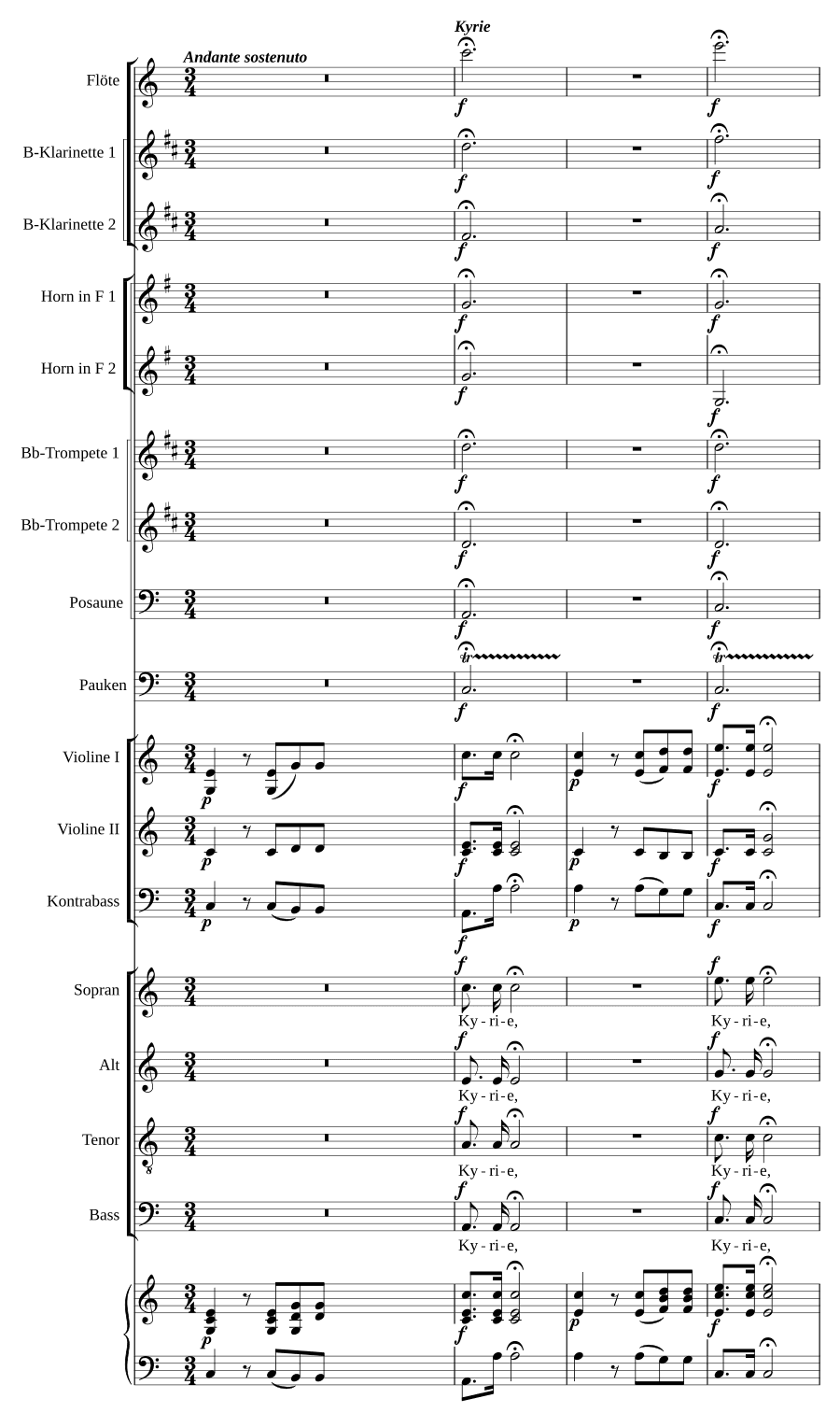 Месса «Соблюдай воскресенье» (Missa "Du sollst den Sonntag heiligen")