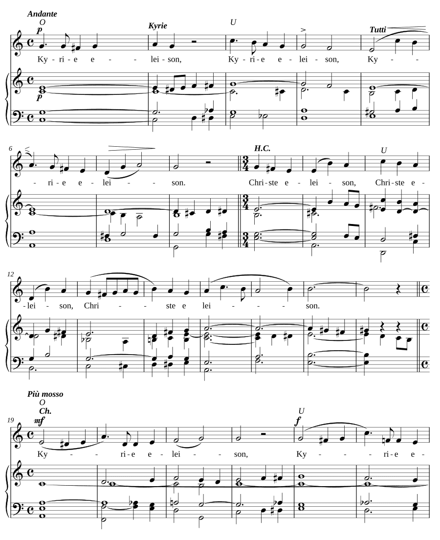 Месса «Таинственная роза» (Missa "Rosa mystica")