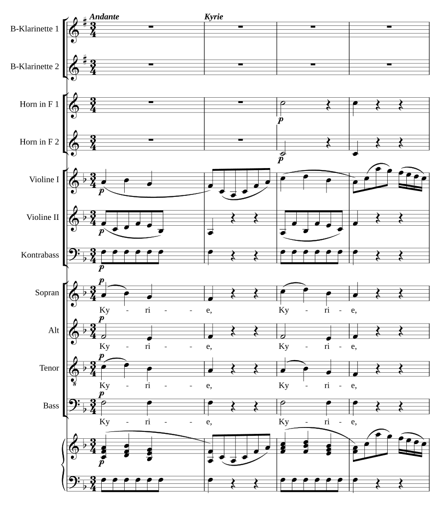 Месса «Блаженны кроткие» (Missa "Seelig sind die Sanftmütigen")