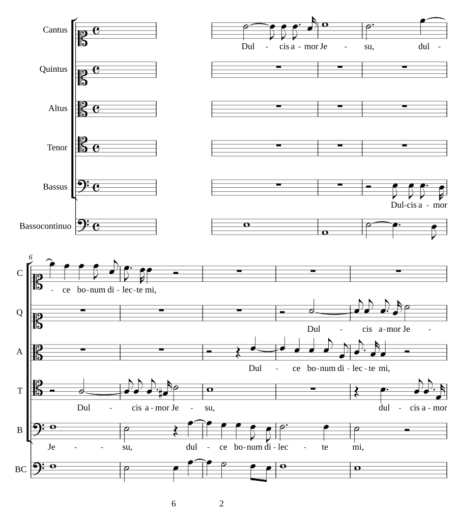 Сладкая любовь Иисуса (Dulcis amor Jesu)
