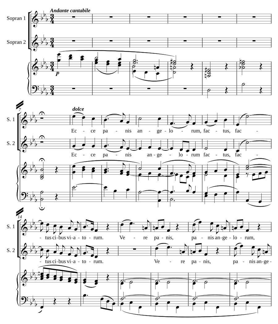 Се, хлеб (Ecce panis)