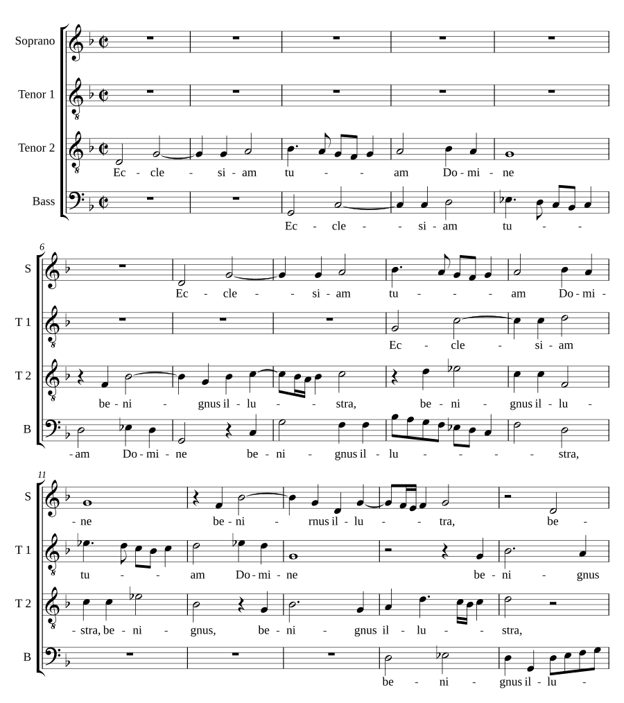 Церковь Твоя, Господи (Ecclesiam tuam, Domine)