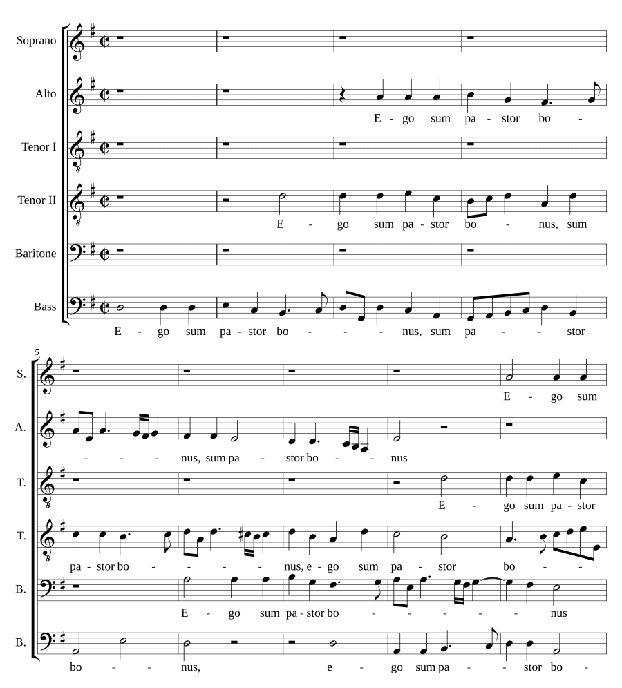 Я есть пастырь добрый (Ego sum pastor bonus)