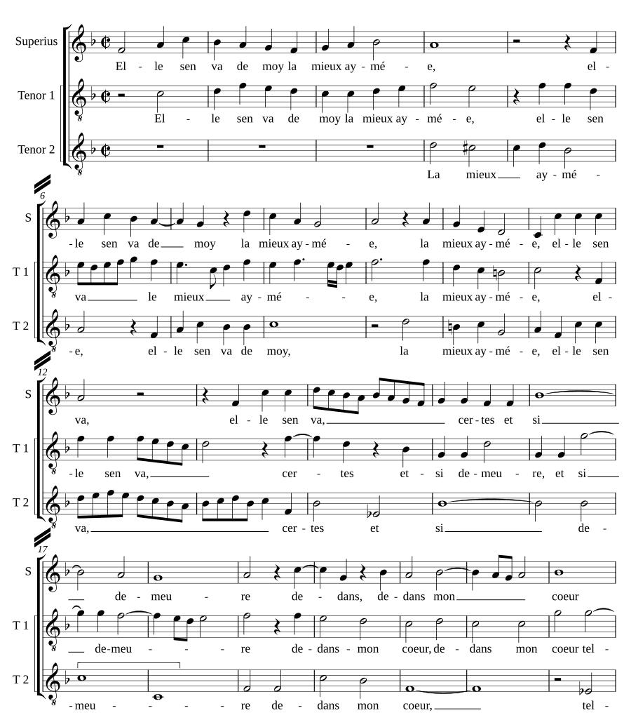 Она уходит от меня (Elle s'en va de moi)