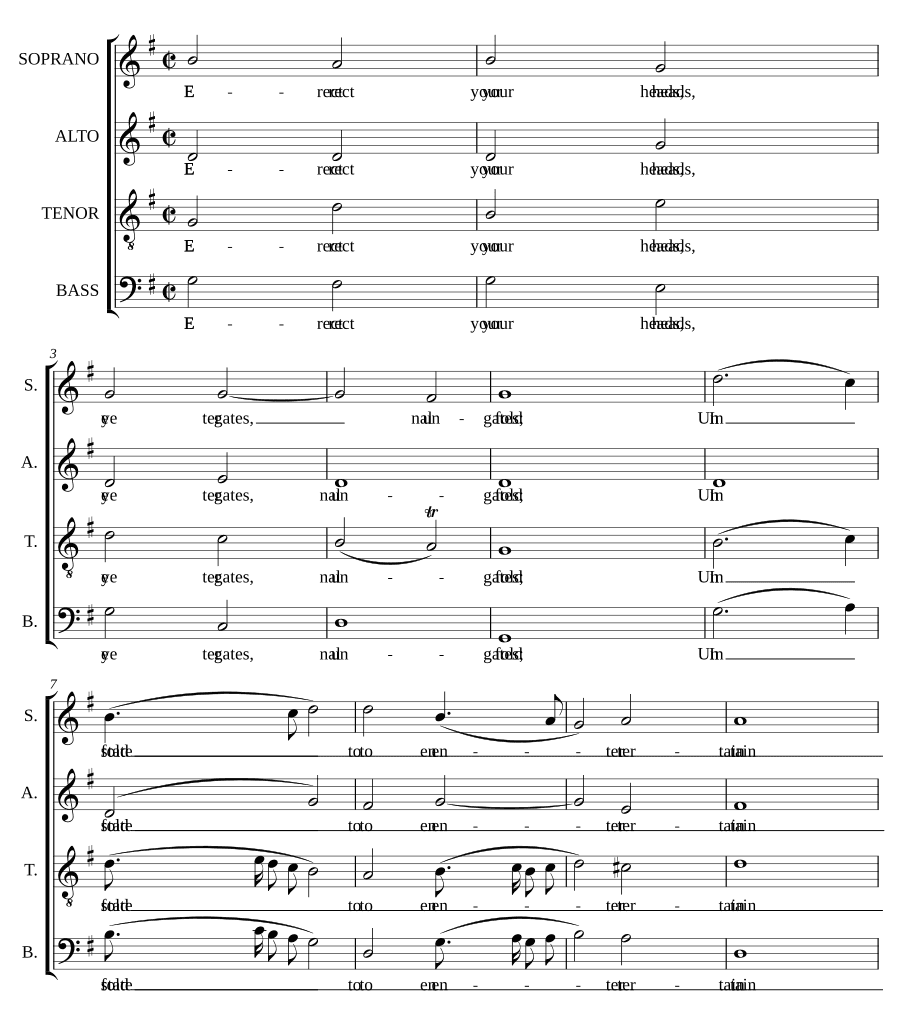 Поднимите головы, вечные врата (Erect your heads, eternal gates)