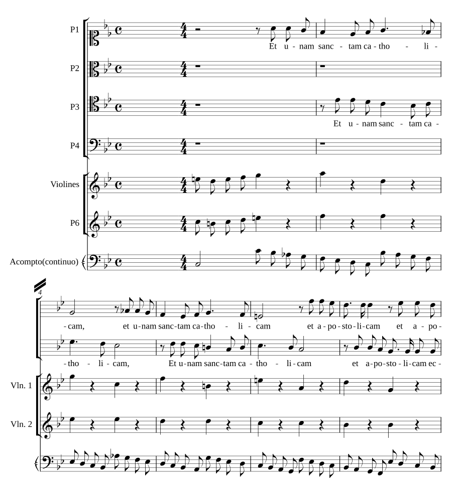 И единую святую католическую (Et unam sanctam catholicam)