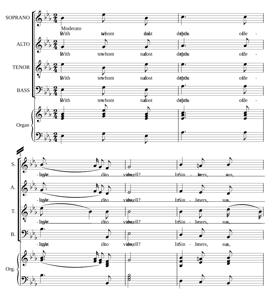 Вечная глубина божественной любви (Eternal depth of love divine)