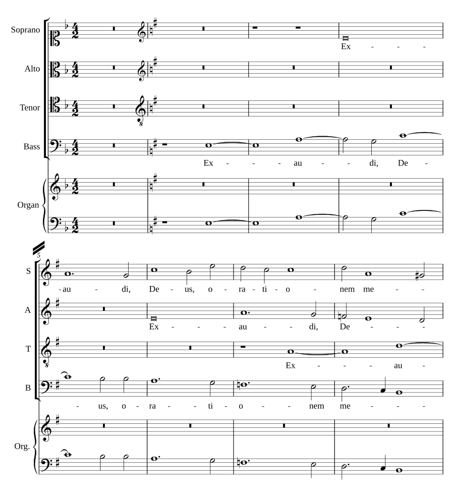 Услышь, Боже, молитву мою (Exaudi, Deus, orationem meam)