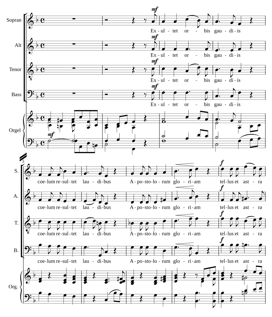 Да радуется мир в веселье (Exultet orbis gaudiis)