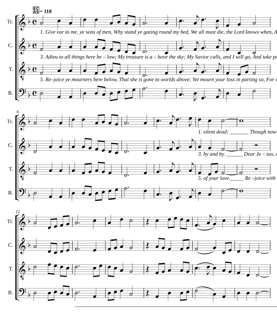 Прощальный гимн (Farewell Hymn)