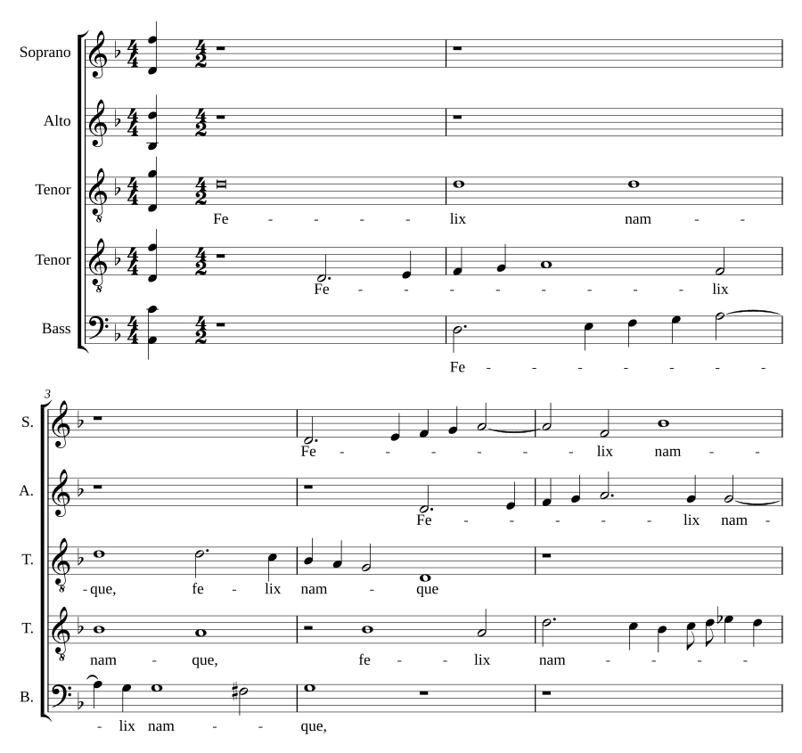 Ты действительно счастлив (Felix namque es)