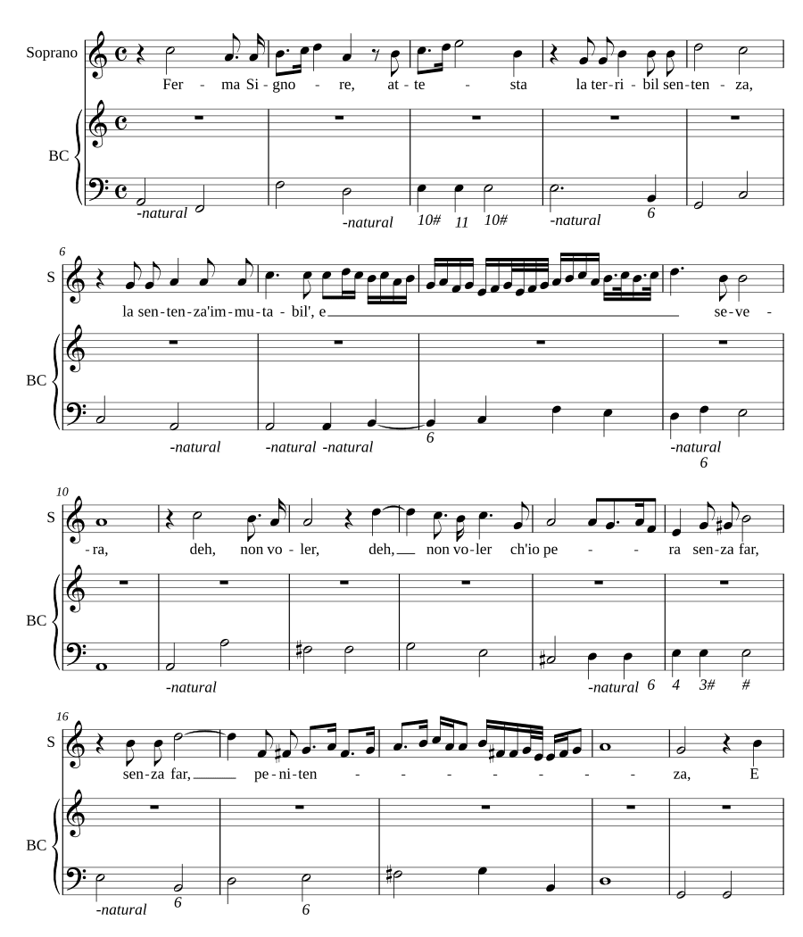 Утверди, Господь (Ferma Signore attesta)