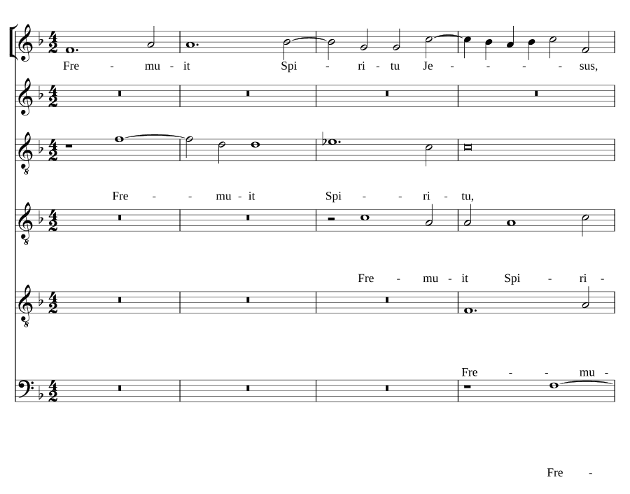 Дух Иисуса возмутился (Fremuit spiritu Jesus)