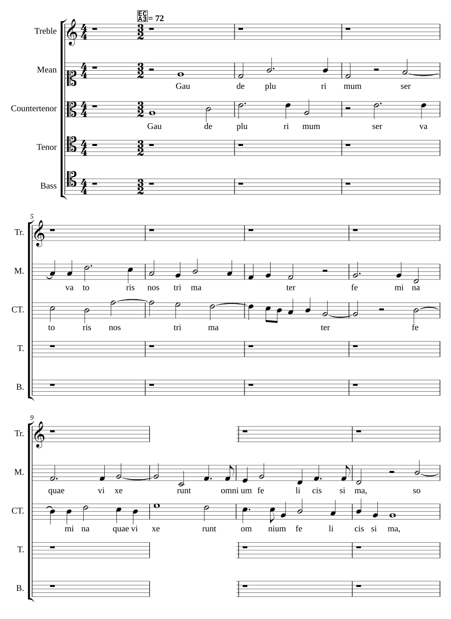 Радуйся весьма (Gaude Plurimum)