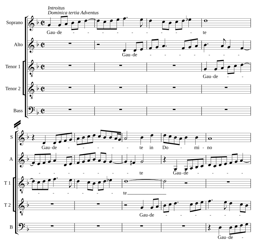 Радуйтесь во Господе (Gaudete in Domino)