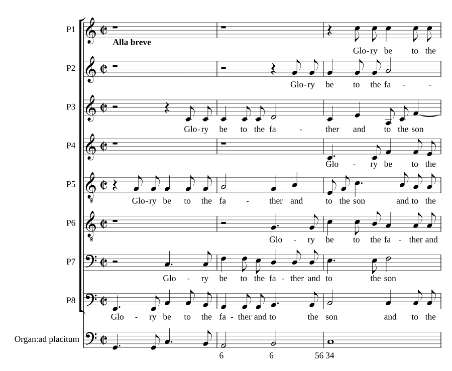 Слава Отцу (Glory be to the father)