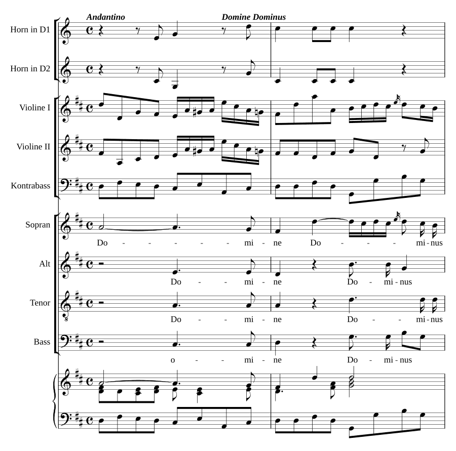 Градуал Господи Господь (Graduale Domine Dominus)