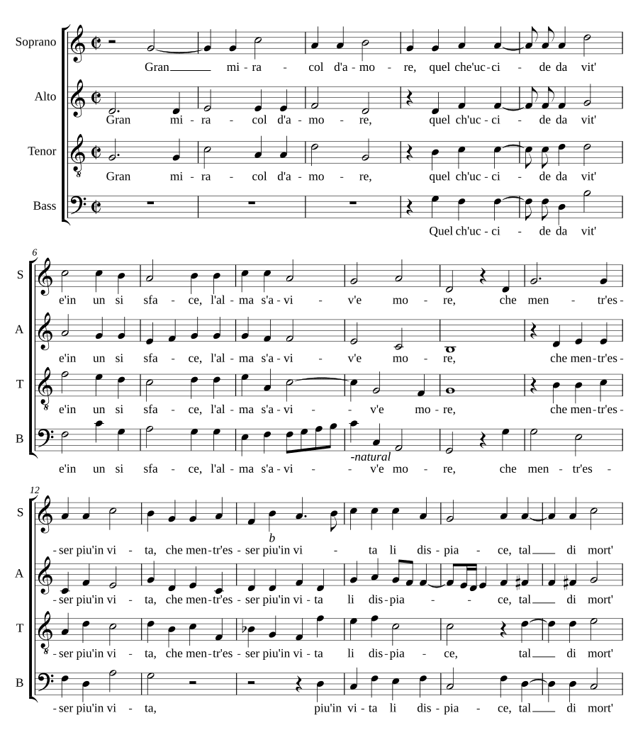 Великое чудо любви (Gran miracol d'amore)