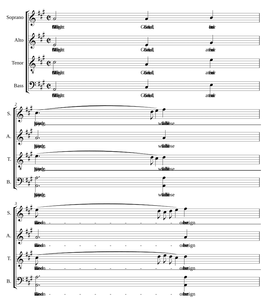 Великий Бог, внимай, пока Сион поёт (Great God, attend while Zion sings)