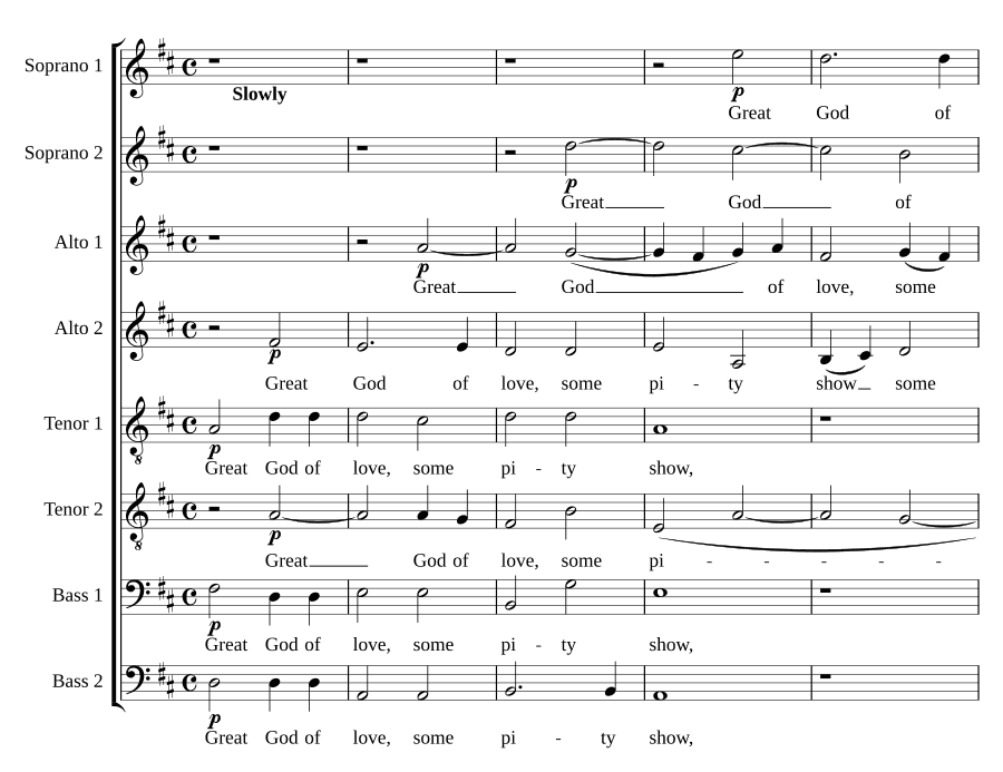 Великий Бог любви (Great God of love)