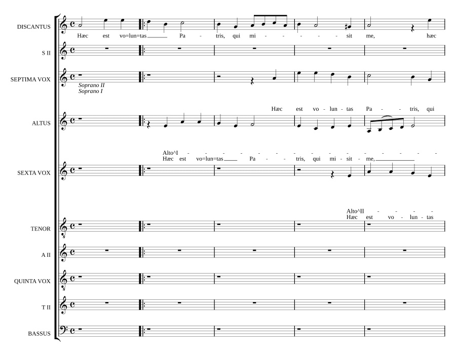 Это воля Отца (Haec est voluntas patris)