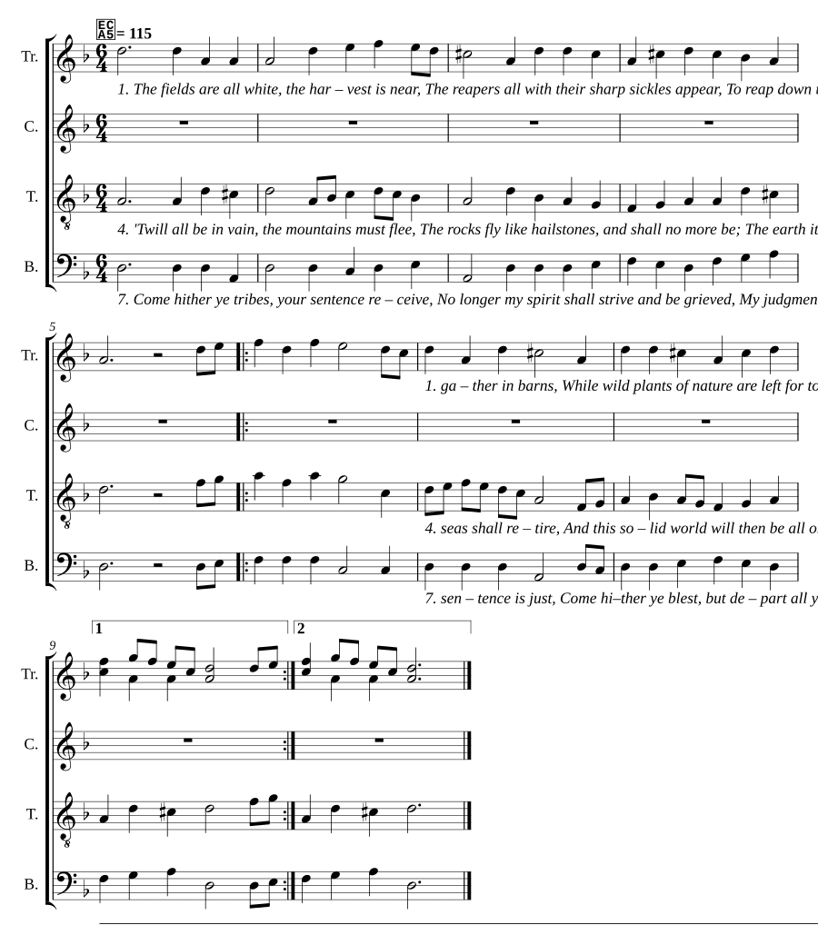 Гимн урожая (Harvest Hymn)
