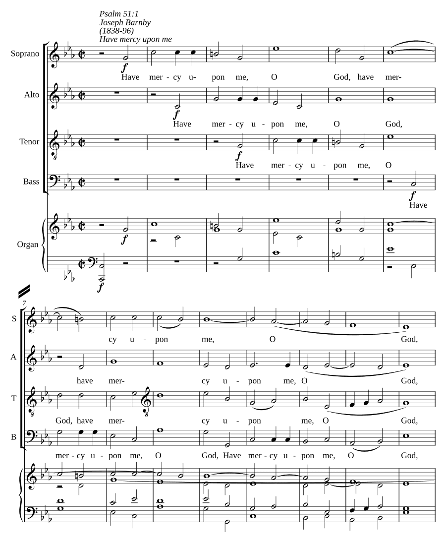 Помилуй меня, Боже (Have mercy upon me, O God)