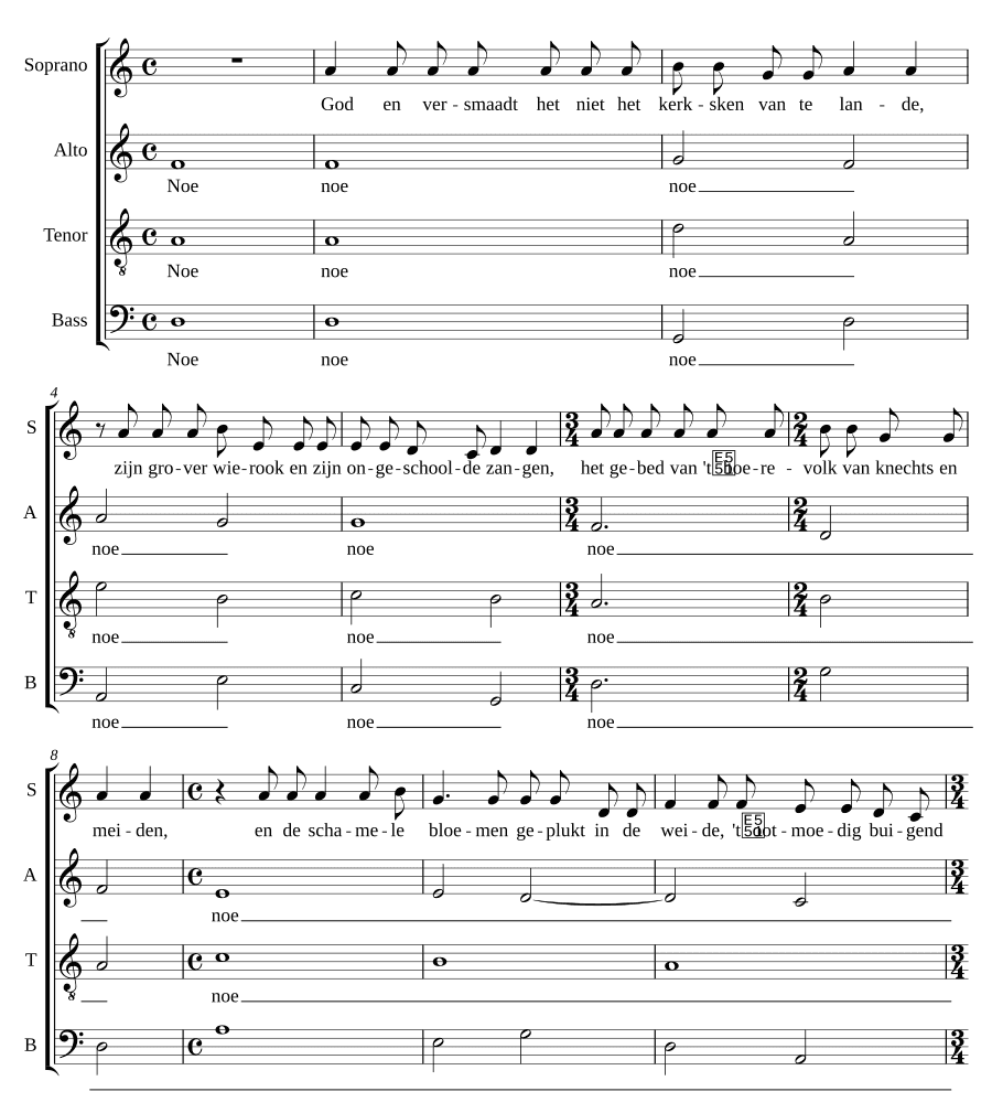Церковь в деревне (Het kerksken van te lande)