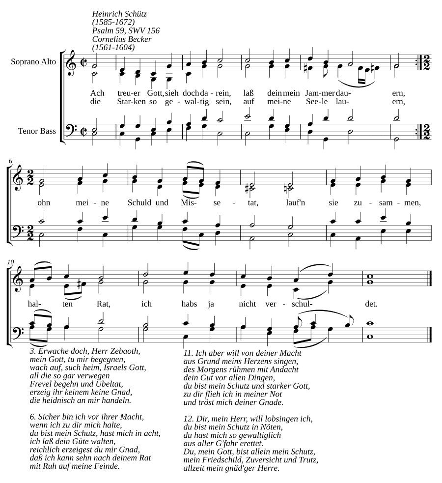 Помоги, Господи Бог, спаси меня, SWV 156 (Hilf, Herre Gott, errette mich, SWV 156)