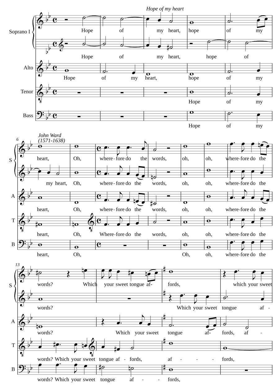 Надежда моего сердца (Hope of my heart)