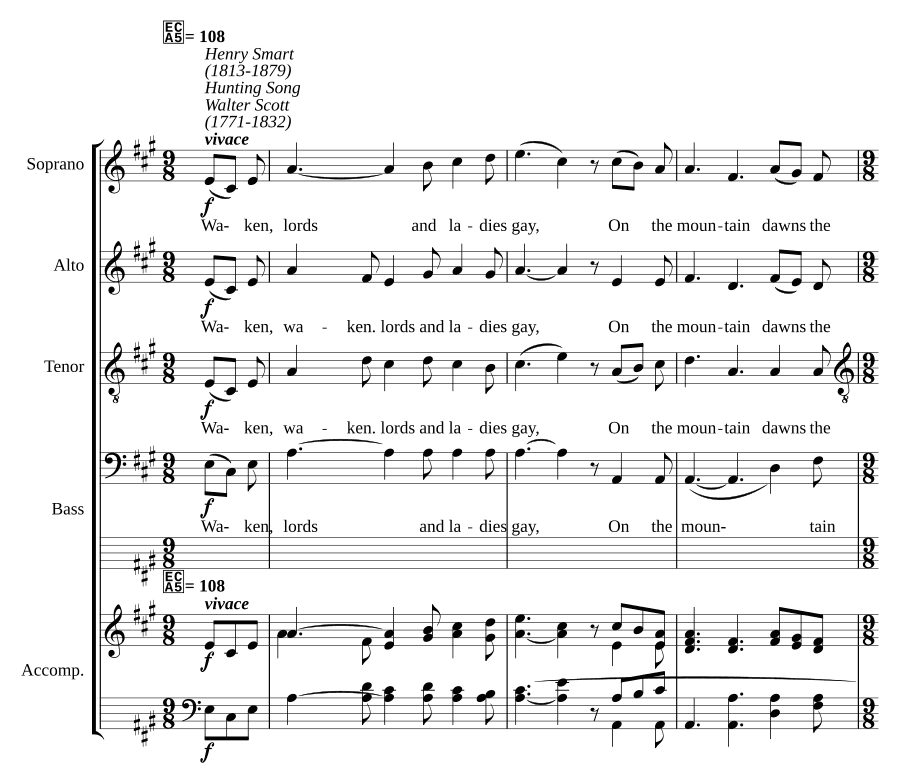 Охотничья песня (Hunting Song)